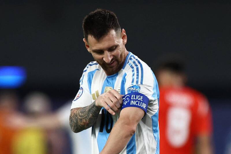 美洲杯 梅西没进球 改用传球率阿根廷提前晋级8强